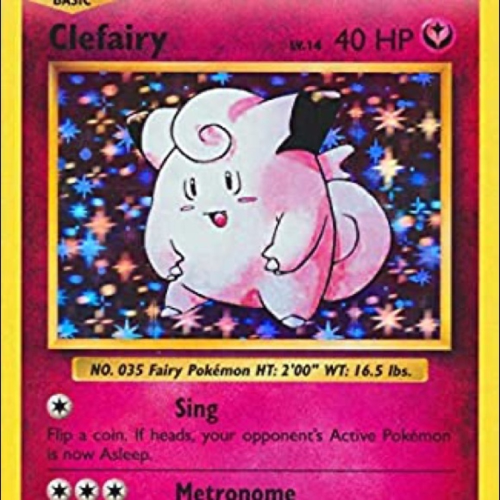 Pokemon - Clefairy (63/108) - XY Evolutions - Holo